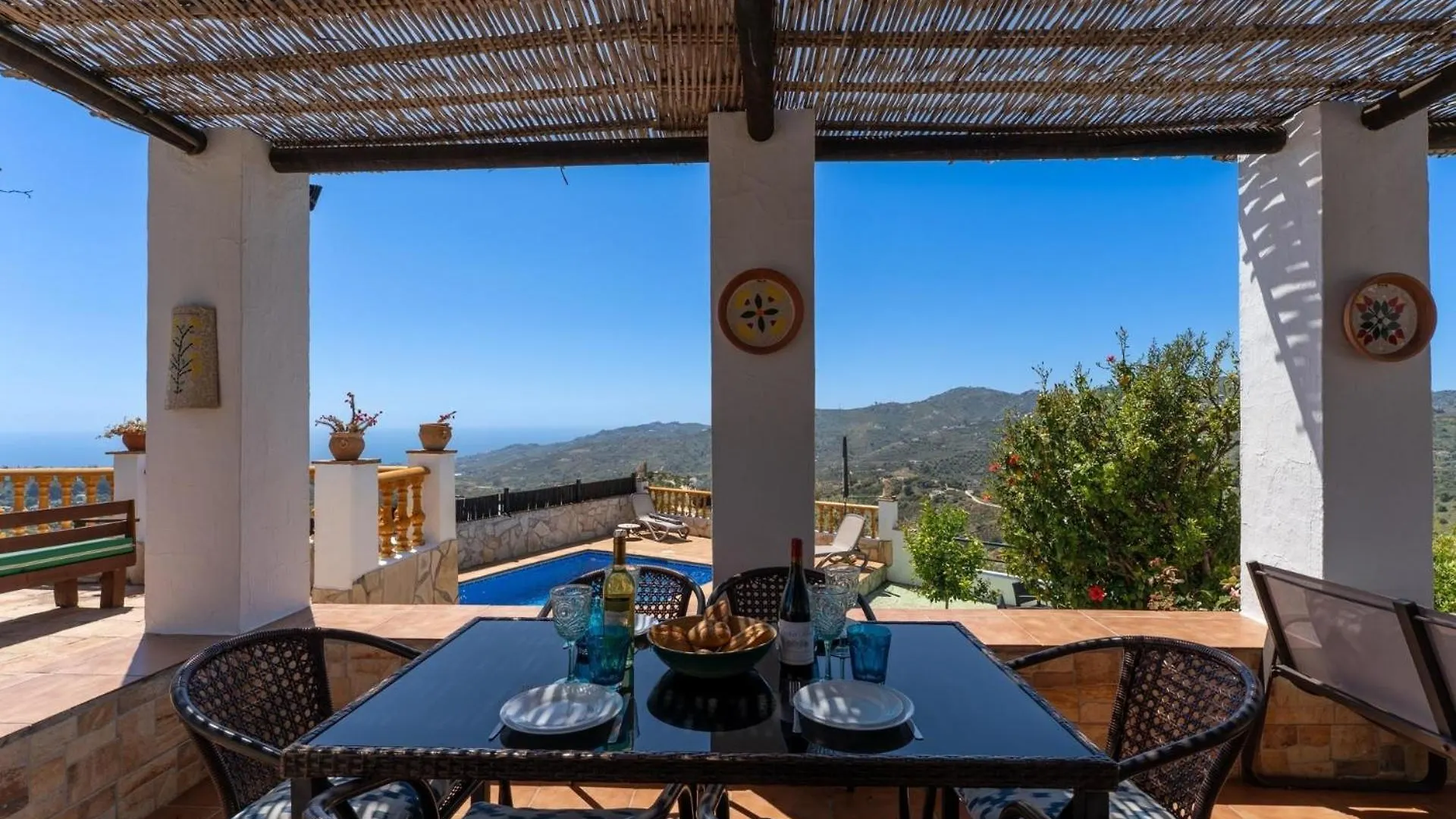 Nyaraló Ferienhaus Mit Privatpool Fuer 4 Personen Ca 70 Qm In Frigiliana, Andalusien Costa Del Sol